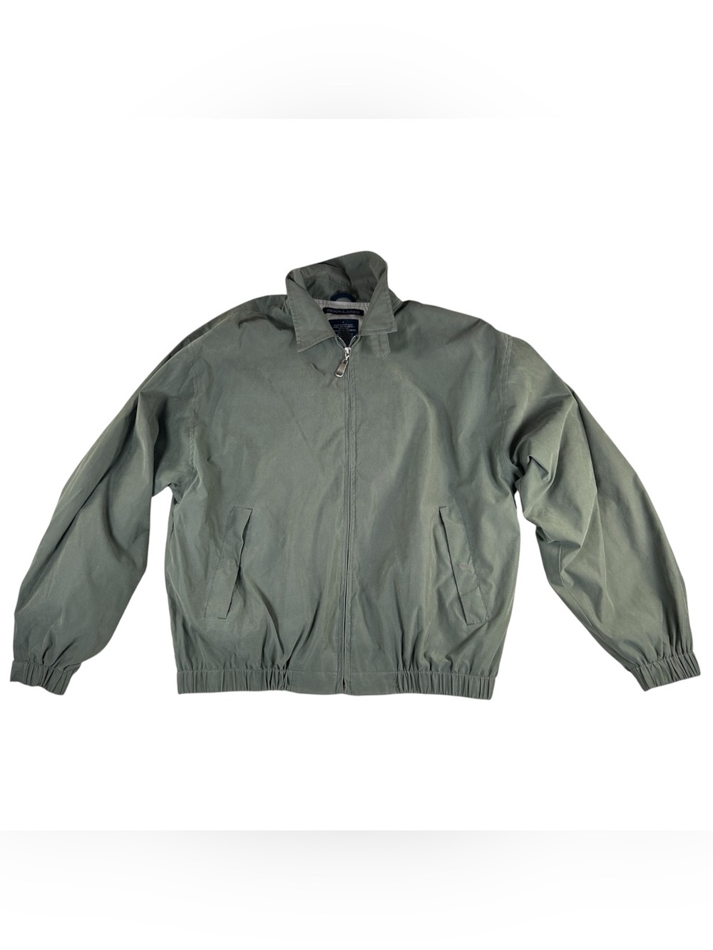 Vintage Devon & Jones classic full-zip golf/windbreaker jacket L Y2K Gorpcore